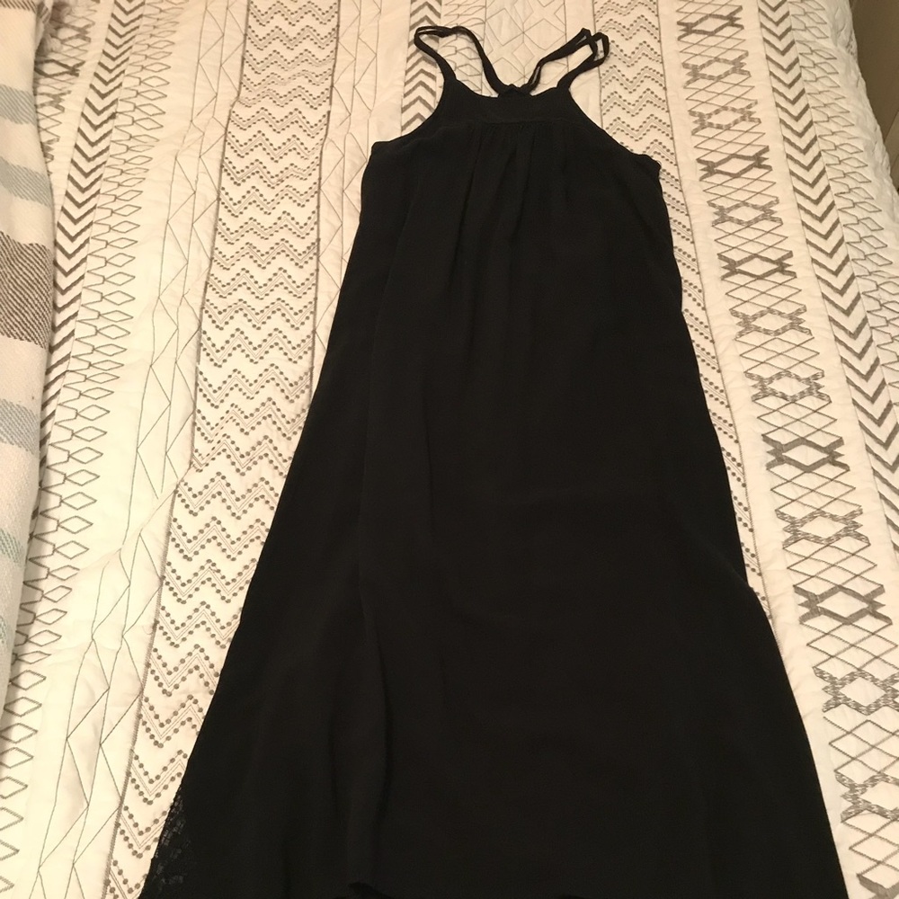 Xhilaration S black maxi dress